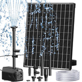 Biling 20W Solar Fountain Pump with Filtration & Anti-Dry